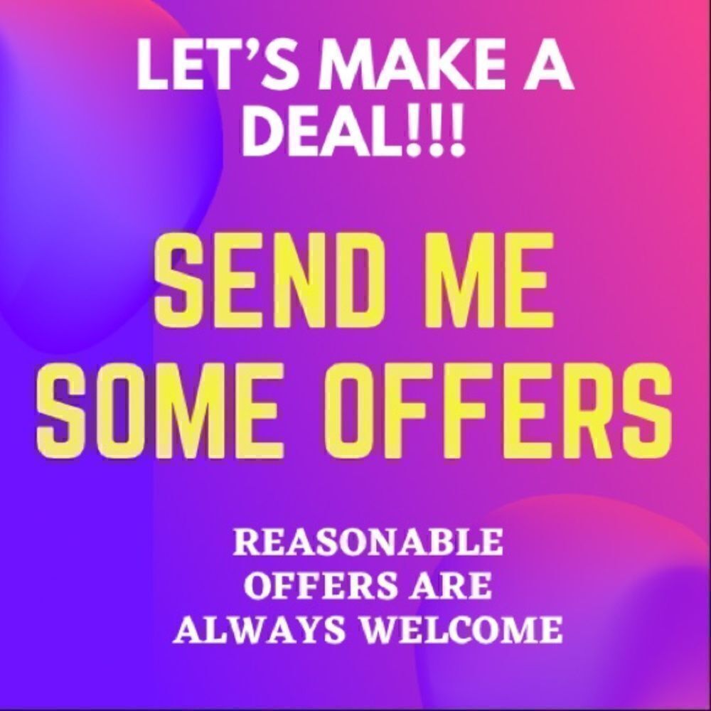 OFFERS WELCOME!!! ❤️ 